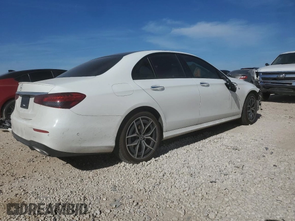 2023 Mercedes-Benz E-Class E 350 with VIN W1KZF8DB7PB176984, listed as a Copart auction lot 49237115 with 10,675 mi miles and Salvage Title. Bid and sale history available at carsss.com. Image 3.
