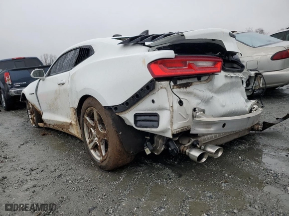 2016 Chevrolet Camaro 2LT with VIN 1G1FD1RS7G0143183, listed as a Copart auction lot 44300755 with 104,062 mi miles and Salvage Title. Bid and sale history available at carsss.com. Image 2.