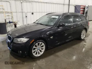 2012 BMW 3 Series 328i xDrive with VIN WBAUU3C55CA543158, listed as a Copart auction lot 57173324 with 92,648 mi miles and Clean Title. Bid and sale history available at DreamBid. Image 1.