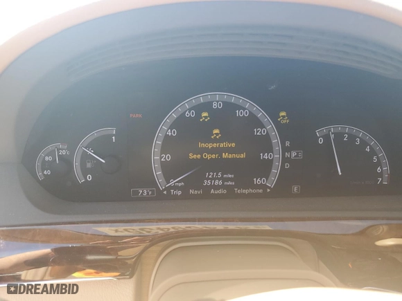 2013 Mercedes-Benz S-Class S 550 with VIN WDDNG9EB1DA515790, listed as a Copart auction lot 47459435 with 35,186 mi miles and Salvage Title. Bid and sale history available at carsss.com. Image 9.