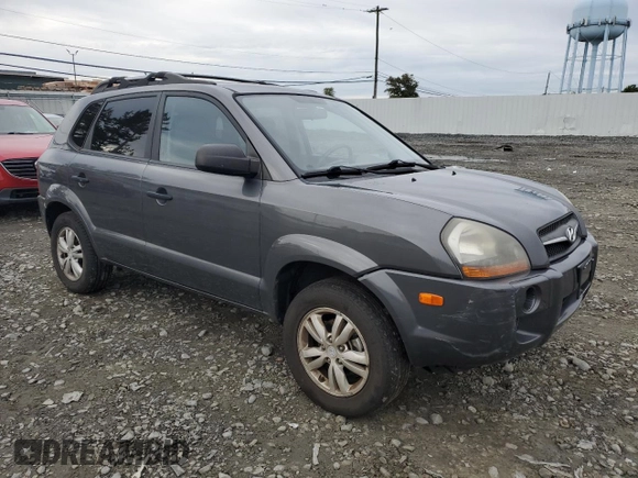 2009 Hyundai Tucson GLS with VIN KM8JM12B39U952327, listed as a Copart auction lot 73695884 with 142,752 mi miles and Salvage Title. Bid and sale history available at carsss.com. Image 4.