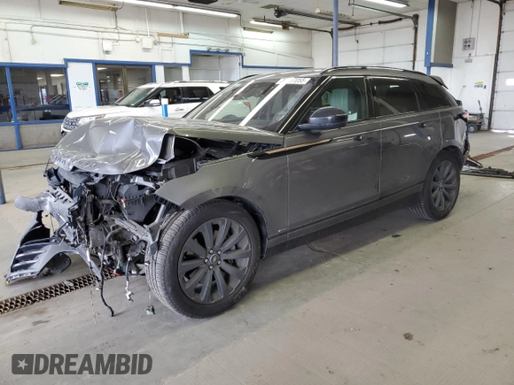 2019 Land Rover Range Rover Velar R-Dynamic SE with VIN SALYL2FV8KA211395, listed as a Copart auction lot 52767055 with 38,478 mi miles and Salvage title. Bid and sale history available at DreamBid. Image 1.