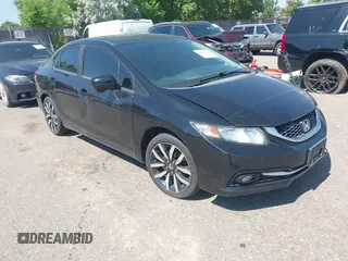2015 Honda Civic EX-L z VIN 2HGFB2F9XFH519097, wystawiony jako IAAI lot #42421961 z przebiegiem 121 809 mil mil oraz . Historia ofert i sprzedaży dostępna na DreamBid. Obrazek 1.