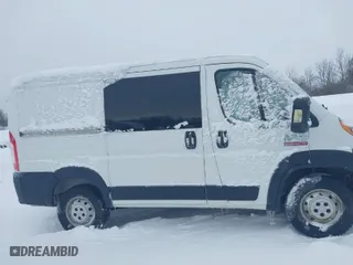 2019 Ram ProMaster Cargo Van with VIN 3C6TRVNGXKE505423, listed as a IAAI auction lot 41582345 with 107,418 mi miles. Bid and sale history available at carsss.com. Image 13.