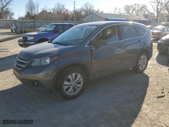 2014 Honda CR-V EX with VIN 2HKRM3H59EH547291, listed as a Copart auction lot 47894435 with 134,767 mi miles and Salvage Title. Bid and sale history available at carsss.com. Image 1.