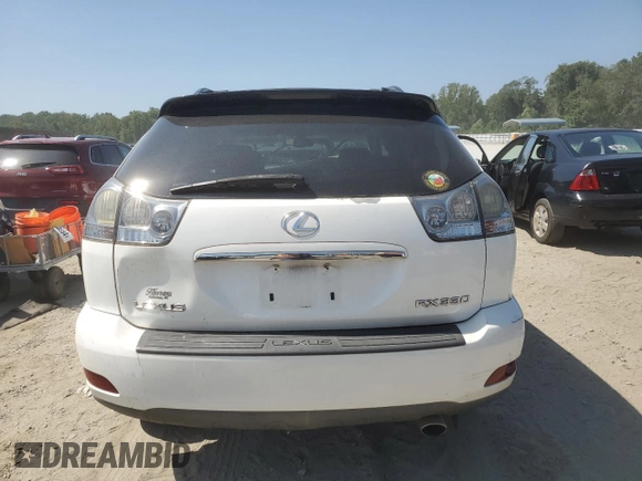 2006 Lexus RX 330 with VIN 2T2GA31UX6C052129, listed as a Copart auction lot 68515834 with 0 mi miles and Salvage Title. Bid and sale history available at carsss.com. Image 6.