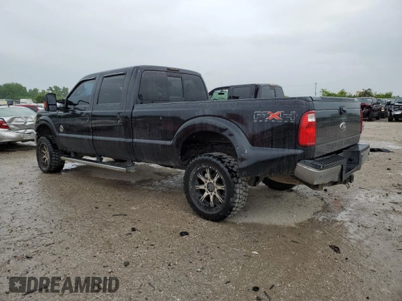 2011 Ford F-350 XL with VIN 1FT8W3BT3BEA90065, listed as a Copart auction lot 55763825 with 394,704 mi miles and Salvage title. Bid and sale history available at DreamBid. Image 2.