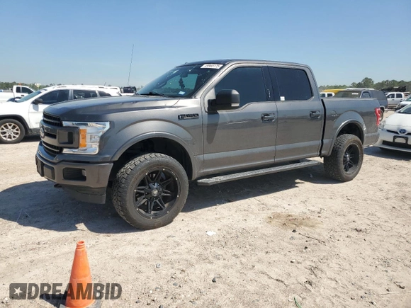 2018 Ford F-150 XL with VIN 1FTEW1E57JKC81069, listed as a Copart auction lot 49965175 with 127,140 mi miles and Clean Title. Bid and sale history available at carsss.com. Image 1.