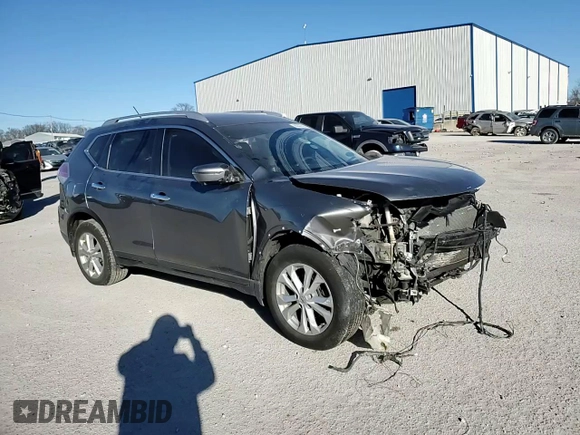 2016 Nissan Rogue SV with VIN KNMAT2MV8GP608413, listed as a Copart auction lot 83377454 with 137,260 mi miles and Non Repairable. Bid and sale history available at carsss.com. Image 15.