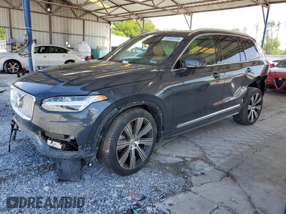 2021 Volvo XC90 Inscription z VIN YV4A22PL7M1733928, wystawiony jako Copart lot #55305155 z przebiegiem 21 817 mil mil oraz Szkoda całkowita • Salvage title. Historia ofert i sprzedaży dostępna na DreamBid. Obrazek 1.