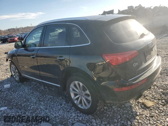 2016 Audi Q5 Premium with VIN WA1C2AFP5GA016405, listed as a Copart auction lot 42056425 with 107,010 mi miles and Salvage Title. Bid and sale history available at carsss.com. Image 2.