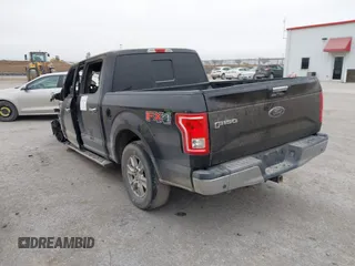 2015 Ford F-150 XLT with VIN 1FTEW1EG0FKE67898, listed as a IAAI auction lot 41407634 with 1 mi miles. Bid and sale history available at carsss.com. Image 3.