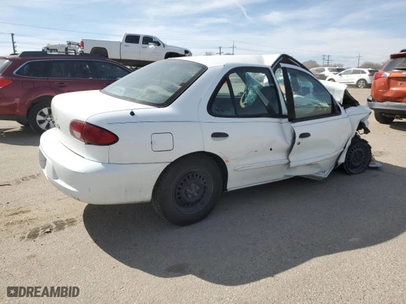 2001 Chevrolet Cavalier with VIN 1G1JC524717247249, listed as a Copart auction lot 46770935 with 0 mi miles and Salvage Title. Bid and sale history available at carsss.com. Image 3.