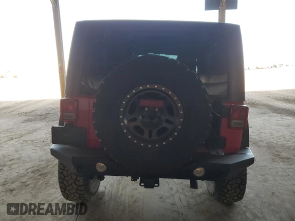 2012 Jeep Wrangler Unlimited Call of Duty MW3 with VIN 1C4BJWFGXCL225459, listed as a Copart auction lot 60699895 with 98,196 mi miles and Salvage title. Bid and sale history available at DreamBid. Image 6.