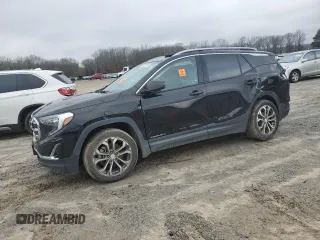 2018 GMC Terrain SLT with VIN 3GKALPEX5JL323740, listed as a Copart auction lot 86525734 with 120,956 mi miles and Salvage Title. Bid and sale history available at carsss.com. Image 1.