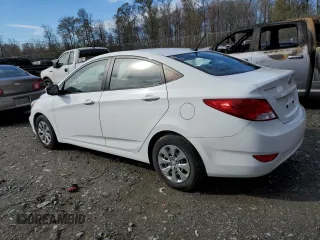 2016 Hyundai Accent SE with VIN KMHCT4AE9GU142139, listed as a Copart auction lot 66987812 with 119,576 mi miles. Bid and sale history available at carsss.com. Image 2.