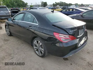 2018 Mercedes-Benz CLA with VIN WDDSJ4EB3JN613702, listed as a Copart auction lot 50105423 with 38,312 mi miles. Bid and sale history available at carsss.com. Image 2.
