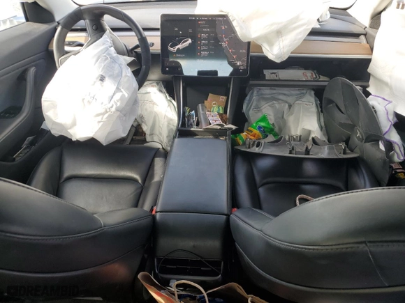 2019 Tesla Model 3 Long Range with VIN 5YJ3E1EB2KF511969, listed as a Copart auction lot 51994515 with 108,934 mi miles and Salvage Title. Bid and sale history available at carsss.com. Image 8.