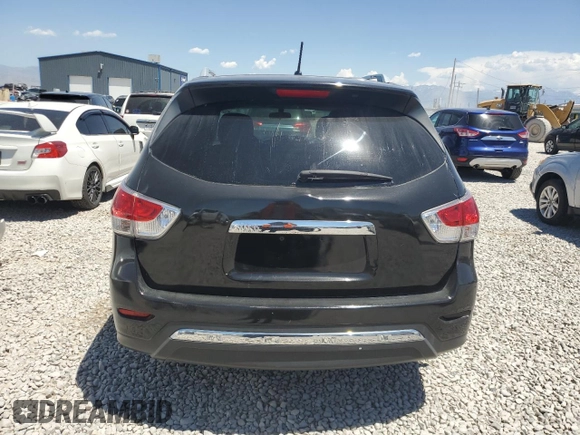 2016 Nissan Pathfinder SV z VIN 5N1AR2MM7GC651410, wystawiony jako Copart lot #59761365 z przebiegiem 138 055 mil mil oraz Czysty tytuł • Clean title. Historia ofert i sprzedaży dostępna na DreamBid. Obrazek 7.