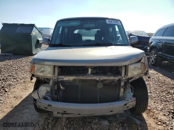 2006 Scion xB with VIN JTLKT324564062551, listed as a Copart auction lot 43479395 with 120,302 mi miles and Salvage Title. Bid and sale history available at carsss.com. Image 5.