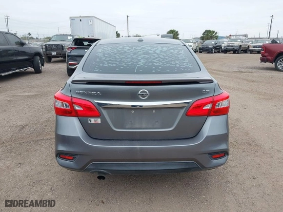 2017 Nissan Sentra SV with VIN 3N1AB7AP6HY207354, listed as a IAAI auction lot 41570823 with 109,180 mi miles. Bid and sale history available at carsss.com. Image 16.