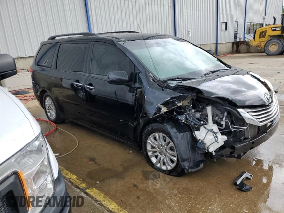2012 Toyota Sienna XLE AAS z VIN 5TDYK3DC9CS271157, wystawiony jako Copart lot #55418065 z przebiegiem 172 988 mil mil oraz Nie do naprawy • Non repairable. Historia ofert i sprzedaży dostępna na DreamBid. Obrazek 4.