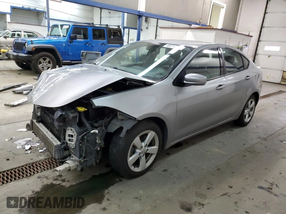 2015 Dodge Dart SXT with VIN 1C3CDFBH2FD201458, listed as a Copart auction lot 45714105 with 93,896 mi miles and Salvage Title. Bid and sale history available at DreamBid. Image 1.