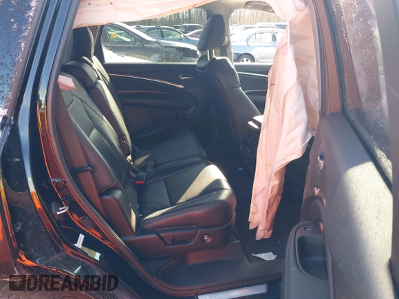2017 Acura MDX w/Technology Pkg with VIN 5FRYD4H57HB006808, listed as a IAAI auction lot 41350211 with 164,719 mi miles. Bid and sale history available at carsss.com. Image 8.