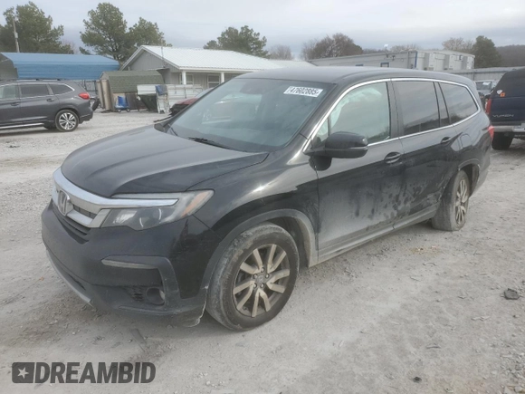 2020 Honda Pilot EX z VIN 5FNYF6H37LB040388, wystawiony jako Copart lot #47602885 z przebiegiem 81 540 mil mil oraz Szkody całkowita. Historia ofert i sprzedaży dostępna na DreamBid. Obrazek 1.