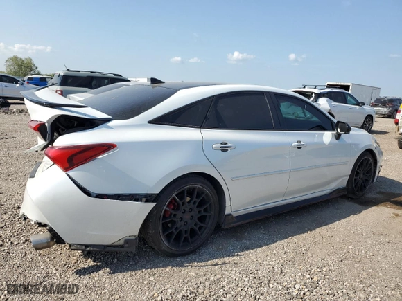 2021 Toyota Avalon TRD with VIN 4T1FZ1FB8MU061704, listed as a Copart auction lot 53438005 with 53,410 mi miles and Salvage Title. Bid and sale history available at carsss.com. Image 3.