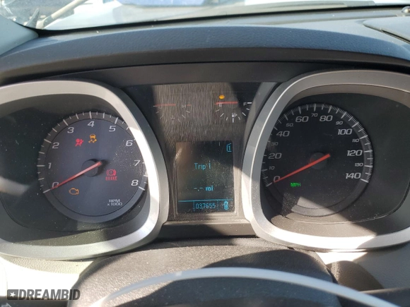 2010 Chevrolet Equinox LS with VIN 2CNALBEW9A6405685, listed as a Copart auction lot 50514785 with 37,655 mi miles and Salvage Title. Bid and sale history available at carsss.com. Image 9.