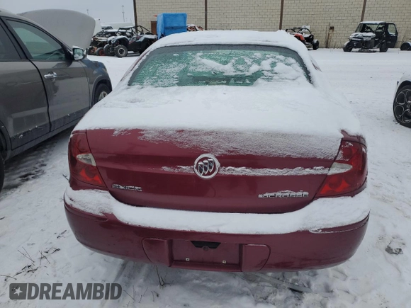 2005 Buick LaCrosse CX with VIN 2G4WC532951345370, listed as a Copart auction lot 89134185 with 84,373 mi miles and Salvage title. Bid and sale history available at DreamBid. Image 6.