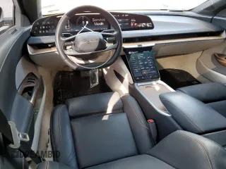 2024 Lucid Air Touring with VIN 50EA1TEA4RA001840, listed as a Copart auction lot 42446645 with 9,899 mi miles and Salvage Title. Bid and sale history available at carsss.com. Image 8.