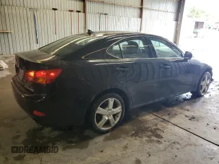 2007 Lexus IS 250 with VIN JTHCK262472009244, listed as a Copart auction lot 58128925 with 182,661 mi miles and Salvage title. Bid and sale history available at DreamBid. Image 3.