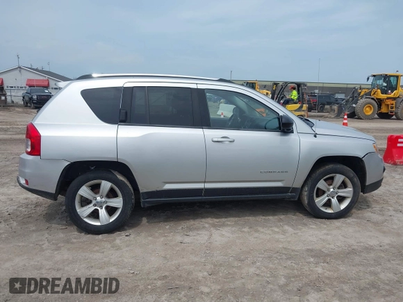 2012 Jeep Compass Sport with VIN 1C4NJDBB4CD624163, listed as a IAAI auction lot 42025783 with 148,928 mi miles. Bid and sale history available at carsss.com. Image 13.