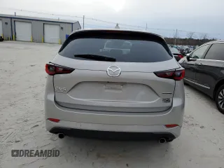 2024 Mazda CX-5 S Select with VIN JM3KFBBL6R0409201, listed as a Copart auction lot 87149554 with 6,695 mi miles and Salvage Title. Bid and sale history available at carsss.com. Image 6.