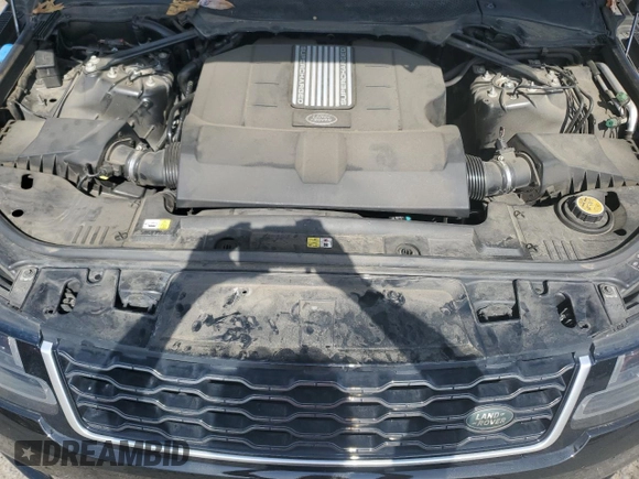 2019 Land Rover Range Rover Sport HSE with VIN SALWR2RV9KA829312, listed as a Copart auction lot 56525735 with 99,498 mi miles and Salvage title. Bid and sale history available at DreamBid. Image 12.
