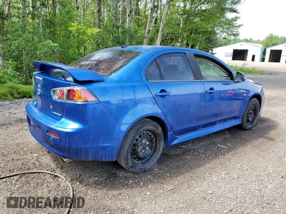 2016 Mitsubishi Lancer GT with VIN JA32U8FW6GU602331, listed as a Copart auction lot 62576735 with 128,454 mi miles and Salvage title. Bid and sale history available at DreamBid. Image 3.