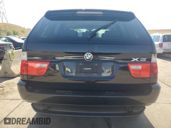 2004 BMW X5 3.0i with VIN 5UXFA13504LU40887, listed as a Copart auction lot 74316754 with 243,484 mi miles and Clean Title. Bid and sale history available at carsss.com. Image 6.