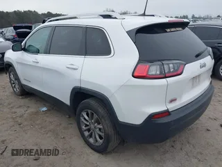 2020 Jeep Cherokee Latitude Plus with VIN 1C4PJLLB3LD543821, listed as a IAAI auction lot 41290132 with 130,137 mi miles. Bid and sale history available at carsss.com. Image 3.