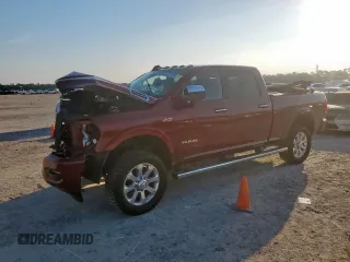 2022 Ram 2500 Laramie with VIN 3C6UR5FJ4NG306343, listed as a Copart auction lot 58817845 with 66,918 mi miles and Salvage title. Bid and sale history available at DreamBid. Image 1.