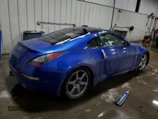 2005 Nissan 350Z Touring with VIN JN1AZ34D15M601512, listed as a Copart auction lot 41463465 with 75,105 mi miles and Salvage Title. Bid and sale history available at carsss.com. Image 3.