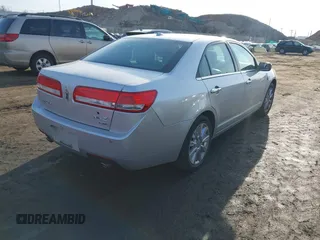 2012 Lincoln MKZ with VIN 3LNHL2JCXCR825669, listed as a IAAI auction lot 41649589 with 183,446 mi miles. Bid and sale history available at carsss.com. Image 4.