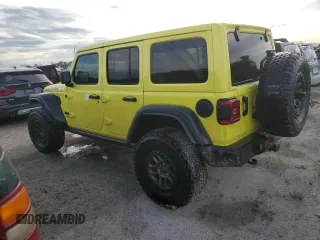 2022 Jeep Wrangler Unlimited High Tide with VIN 1C4HJXDG9NW249658, listed as a Copart auction lot 74501134 with Not Provided miles and Non Repairable. Bid and sale history available at DreamBid. Image 2.