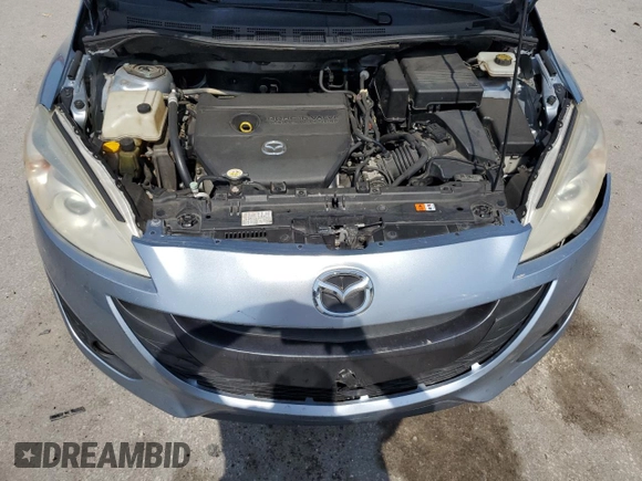 2012 Mazda 5 Touring with VIN JM1CW2CL0C0104148, listed as a Copart auction lot 61018845 with 147,222 mi miles and Salvage title. Bid and sale history available at DreamBid. Image 12.