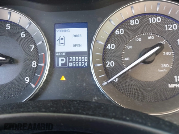 2011 Infiniti M with VIN JN1BY1AP8BM325061, listed as a IAAI auction lot 41765214 with 289,990 mi miles and . Bid and sale history available at DreamBid. Image 7.