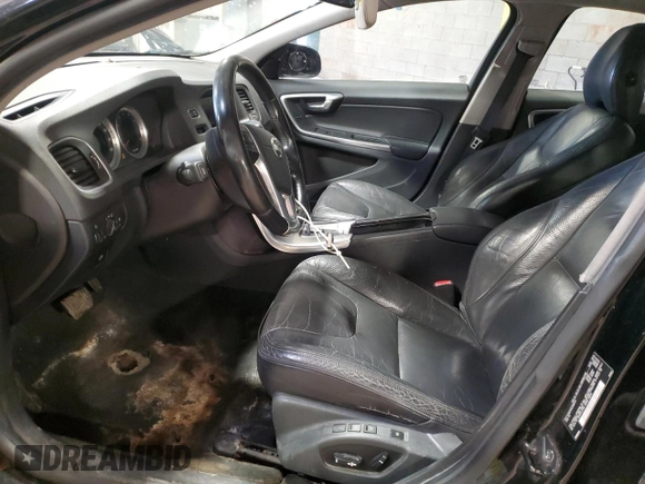 2012 Volvo S60 T6 with VIN YV1902FH5C2089745, listed as a Copart auction lot 50511985 with 148,042 mi miles and Salvage Title. Bid and sale history available at carsss.com. Image 7.