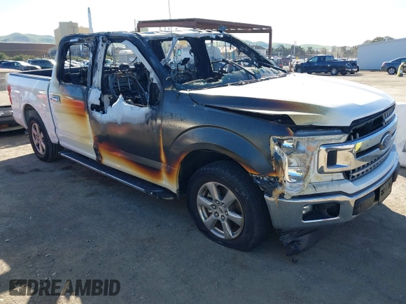 2019 Ford F-150 XL with VIN 1FTEW1CP8KKE80752, listed as a IAAI auction lot 41623727 with Not Provided miles and . Bid and sale history available at carsss.com. Image 1.
