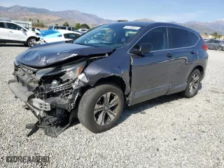 2018 Honda CR-V LX with VIN 2HKRW5H35JH416986, listed as a Copart auction lot 52129515 with 92,571 mi miles and Salvage Title. Bid and sale history available at carsss.com. Image 1.