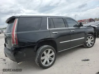 2020 Cadillac Escalade Premium Luxury with VIN 1GYS3CKJ6LR130642, listed as a Copart auction lot 48387515 with 74,707 mi miles and Salvage Title. Bid and sale history available at carsss.com. Image 3.